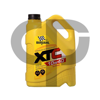 Bardahl XTC C60 Motoröl 10W-40 – 100% Synthetisch, 2 Liter, Für 4-Takt-Motorräder